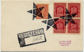 US South Carolina, Pacolet Mills 641, 680 Fancy Cancel Cover, Star